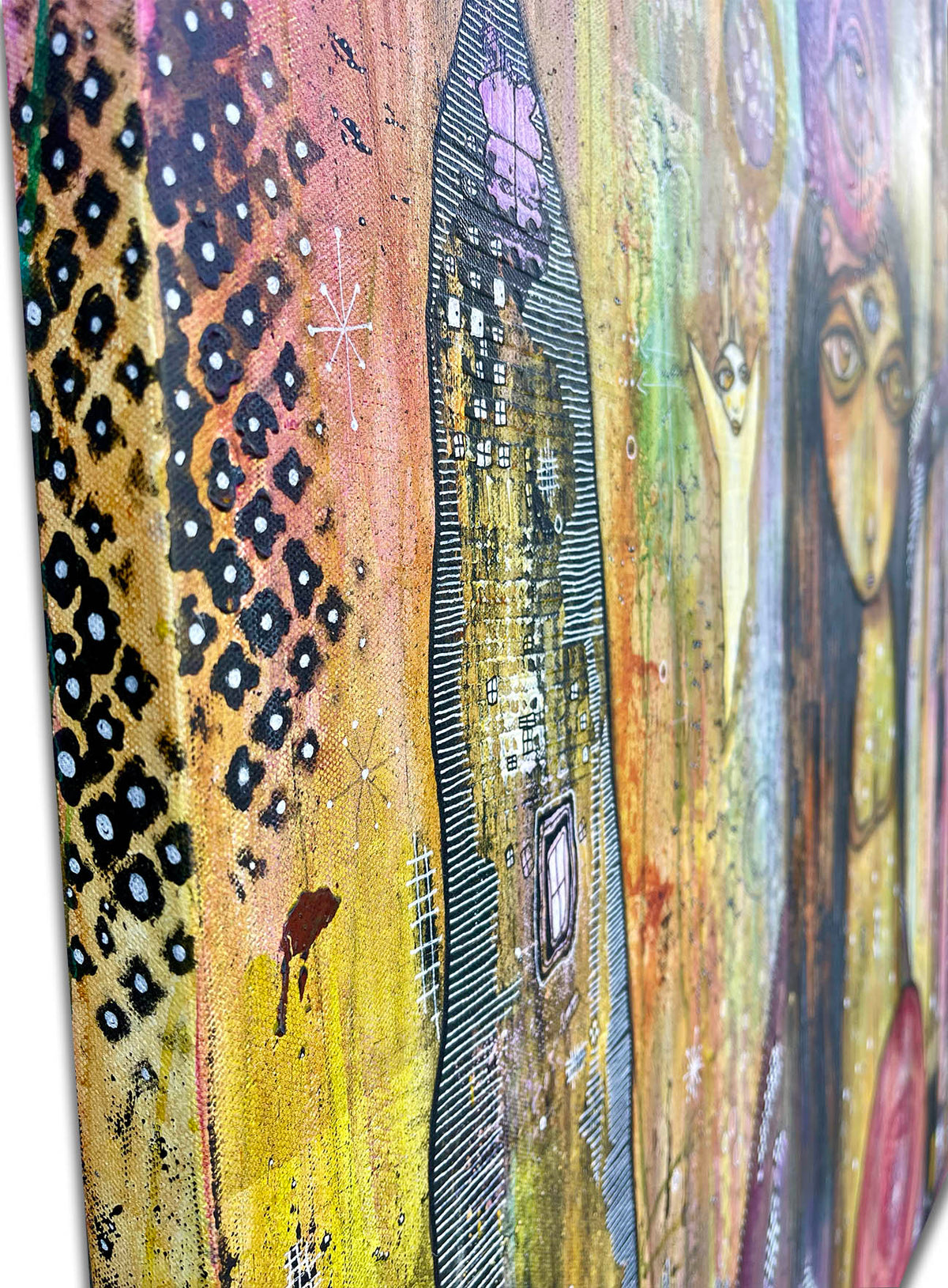 Fine Art on canvas &quot;The long road to finding me&quot;