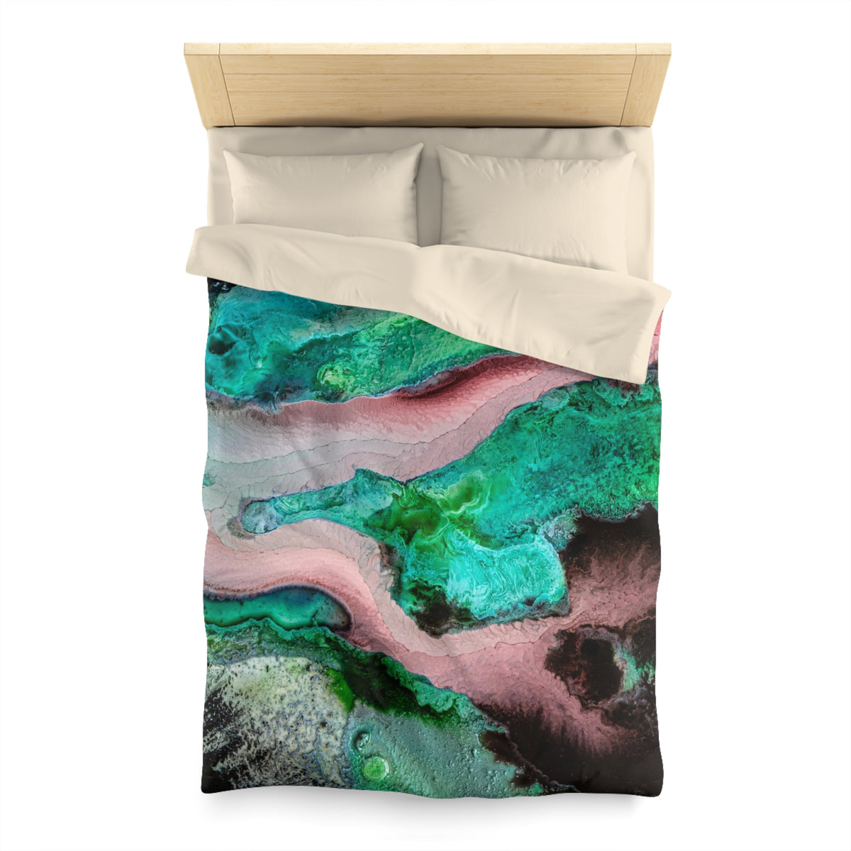 Colorful Abstract Duvet Cover "Kaleb Abstract 09"