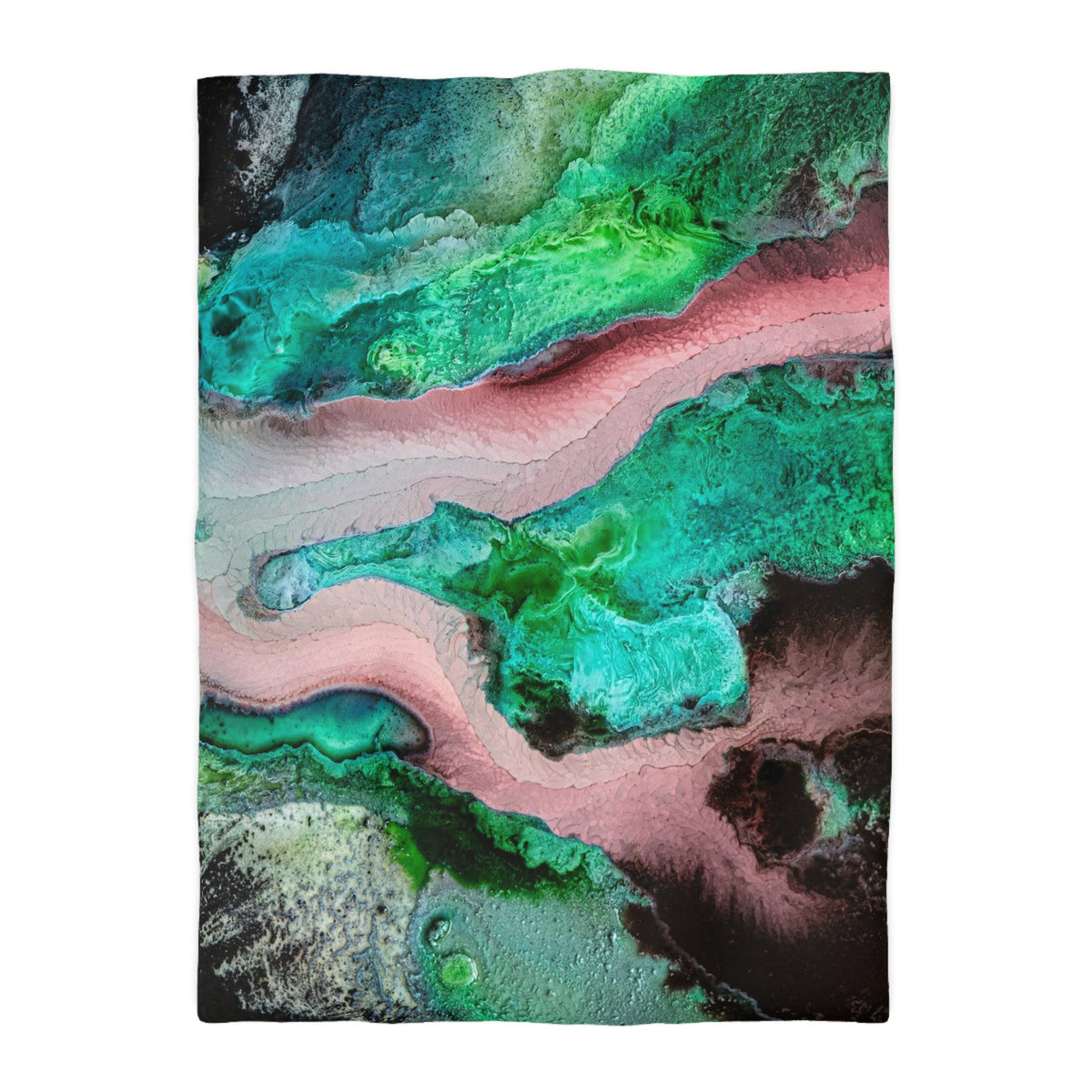 Colorful Abstract Duvet Cover "Kaleb Abstract 09"