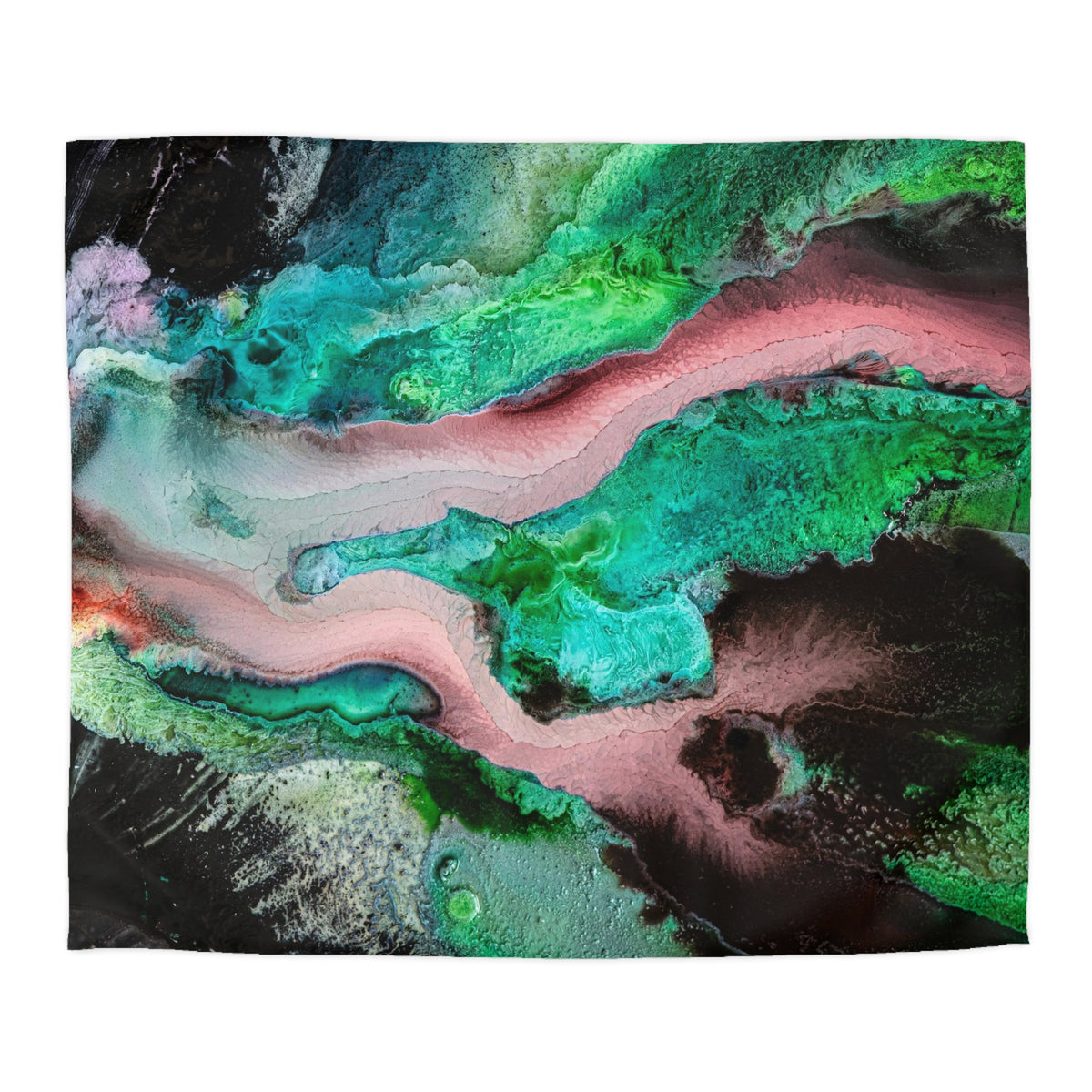 Colorful Abstract Duvet Cover "Kaleb Abstract 09"