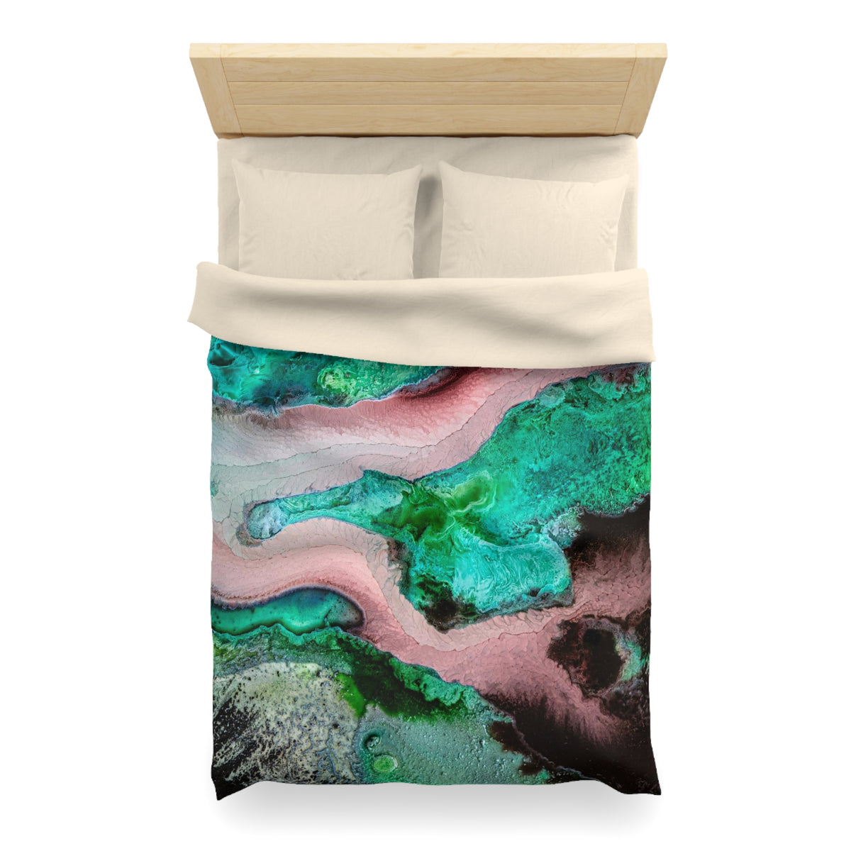 Colorful Abstract Duvet Cover "Kaleb Abstract 09"
