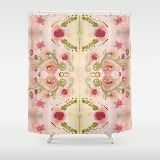 kali-floral-ii-shower-curtains