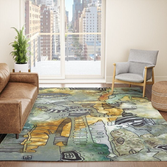 Area Rug 'Part of Everything'
