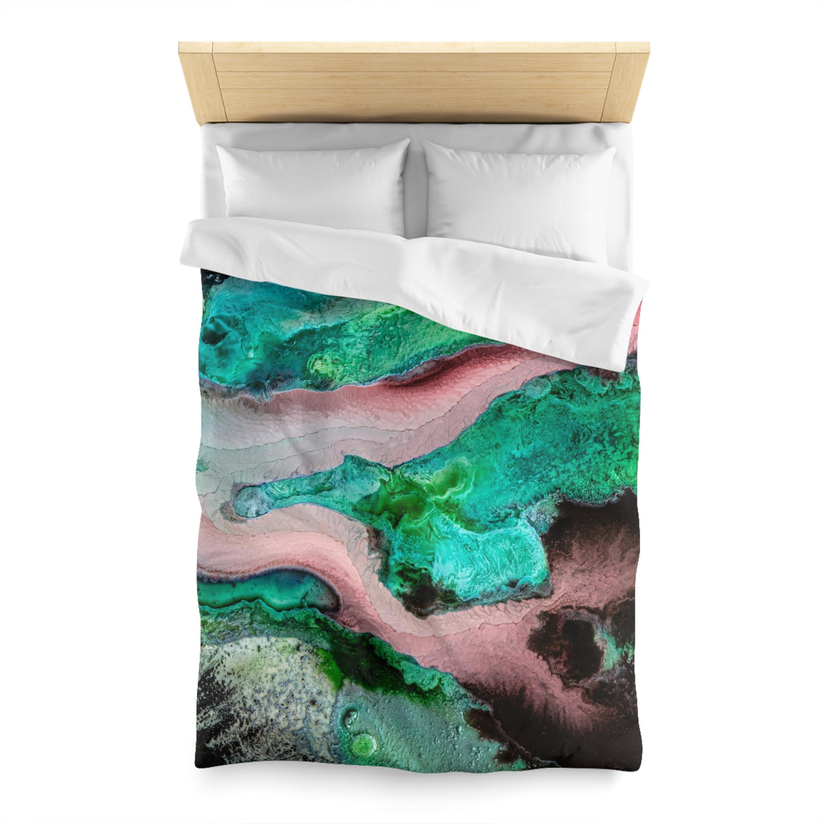 Colorful Abstract Duvet Cover "Kaleb Abstract 09"
