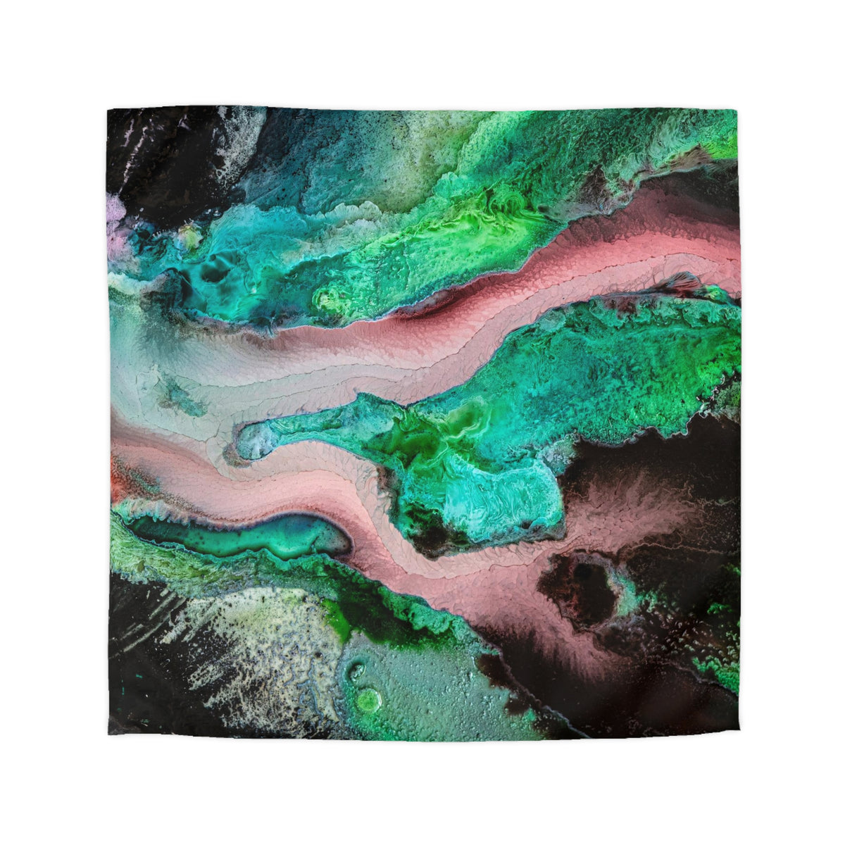 Colorful Abstract Duvet Cover "Kaleb Abstract 09"
