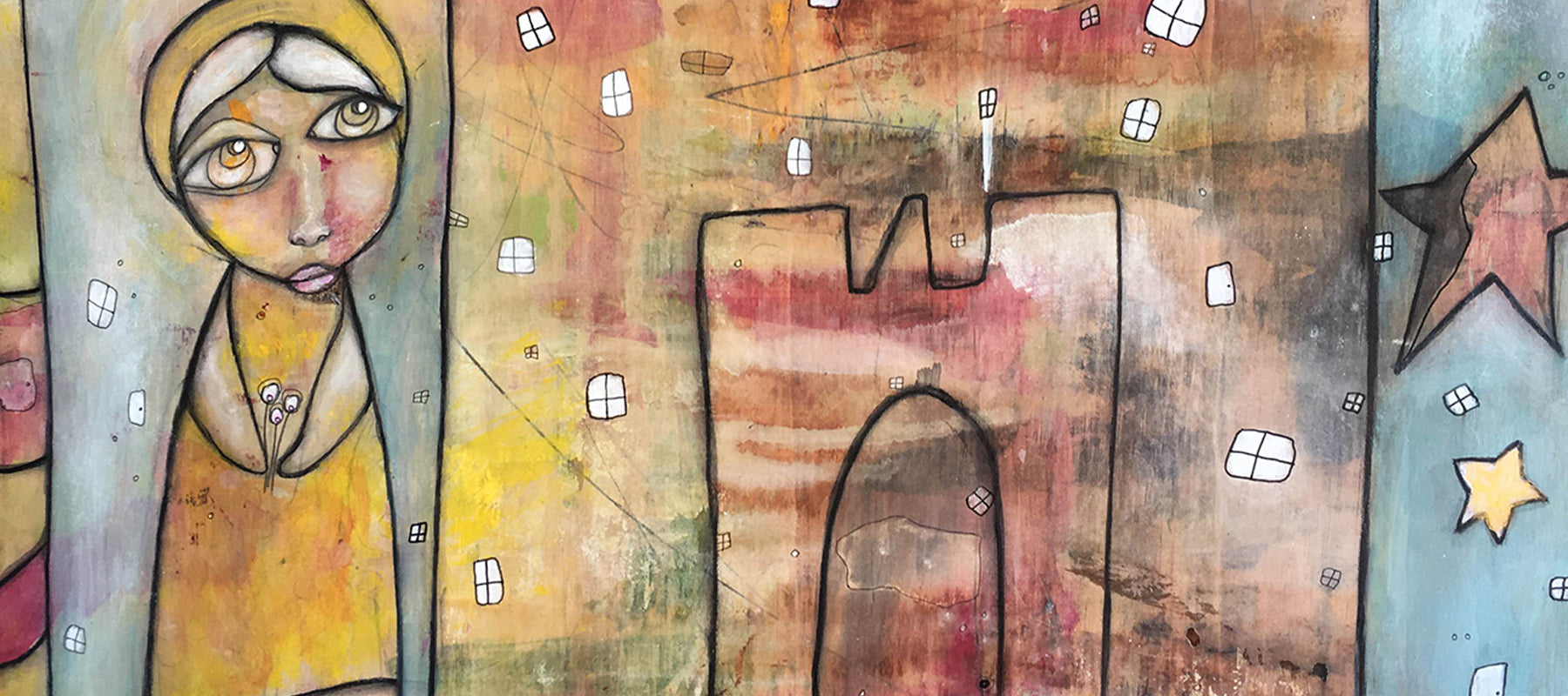 'Castle of Joy' The painting and the place