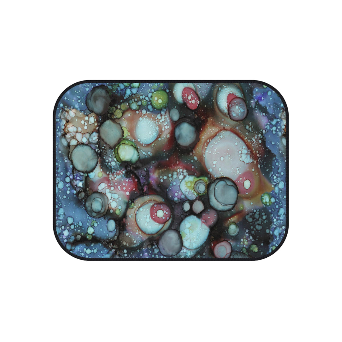 &quot;Galaxy A&quot; Car Mats Set of 4 Abstract Watercolor SUV Car Mat