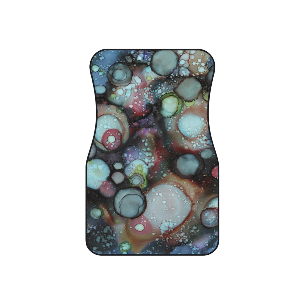 &quot;Galaxy A&quot; Car Mats Set of 4 Abstract Watercolor SUV Car Mat