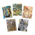 Art Greeting Cards 5 Pack Set with Envelopes Trippy Intuitive Mixed Media Artwork Psychedelic Colorful Unique - Frame them Blank Inside