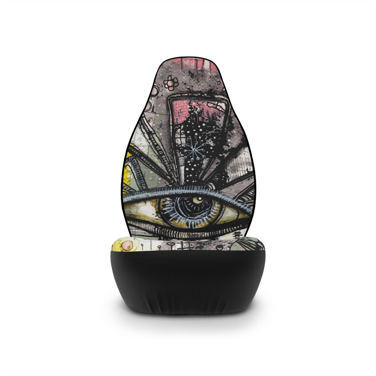 &quot;Written in the Stars V2&quot; Original Artwork on Funky Car Seat Covers