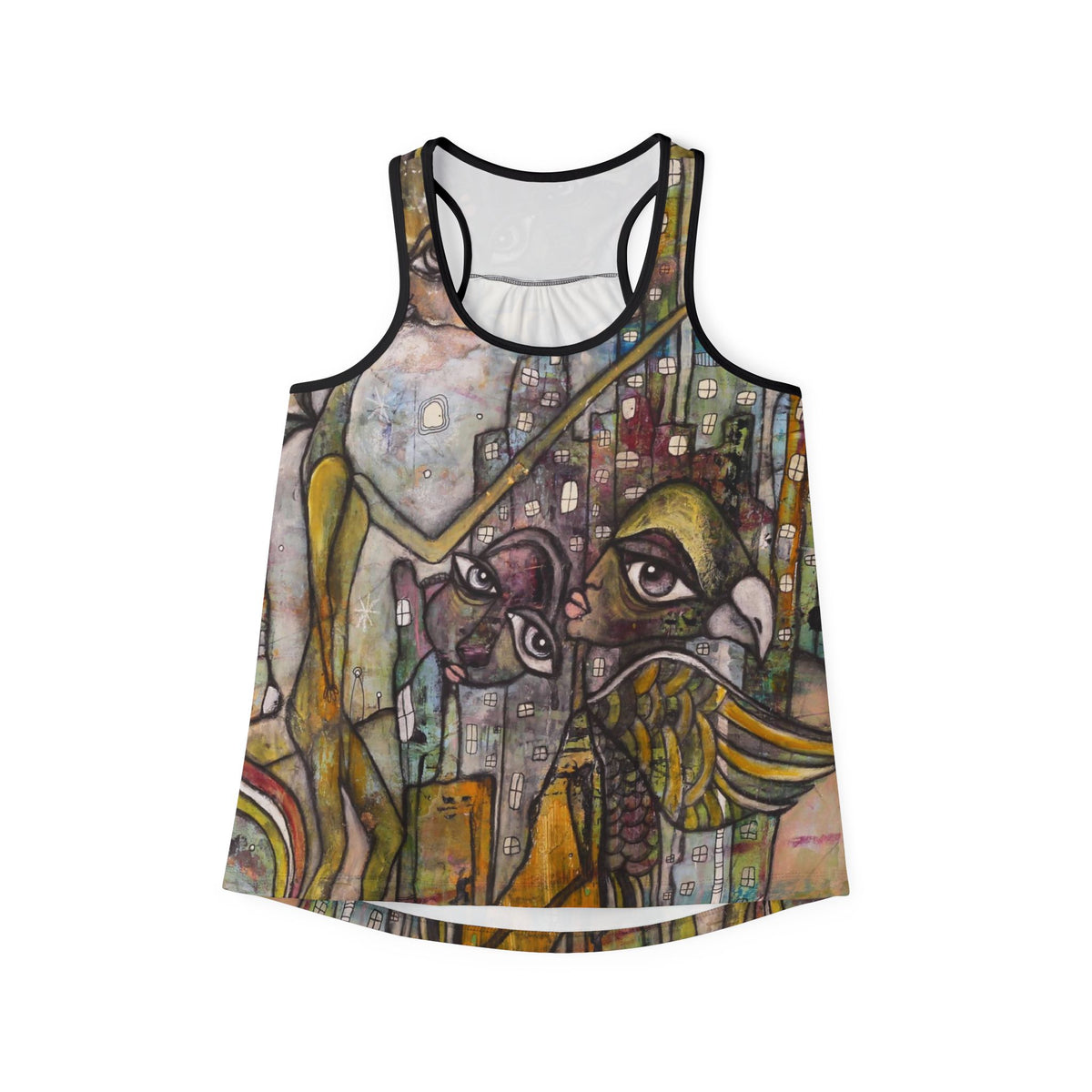 &quot;City Creatures&quot; Tank Top Wearable Art