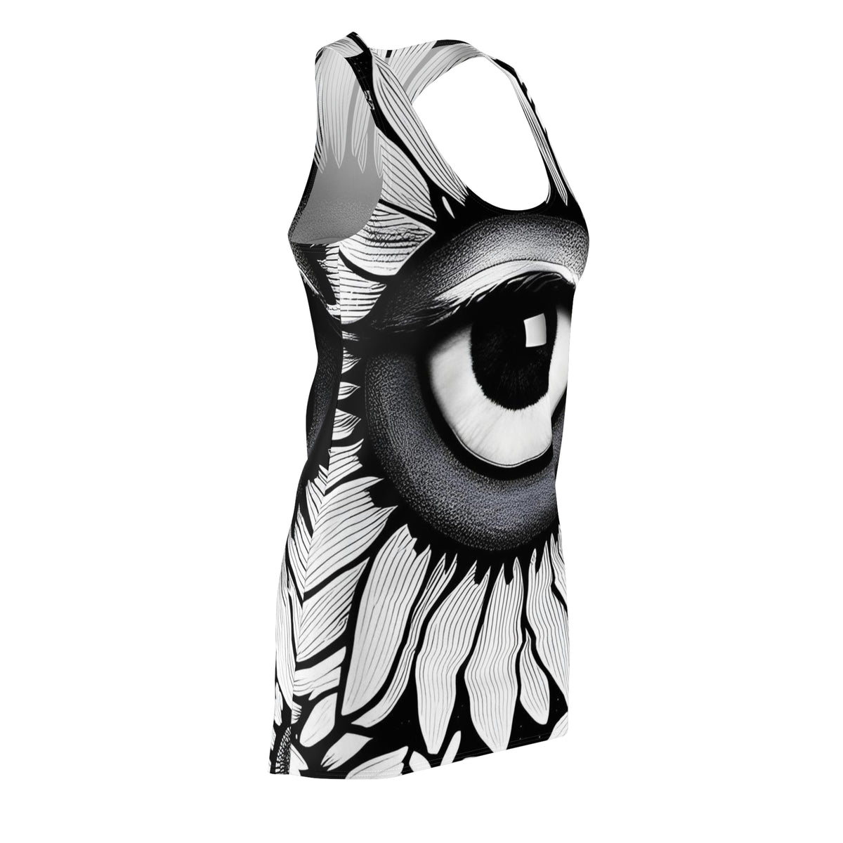 Mystical Third Eye, Evil Eye Racerback Mini Dress