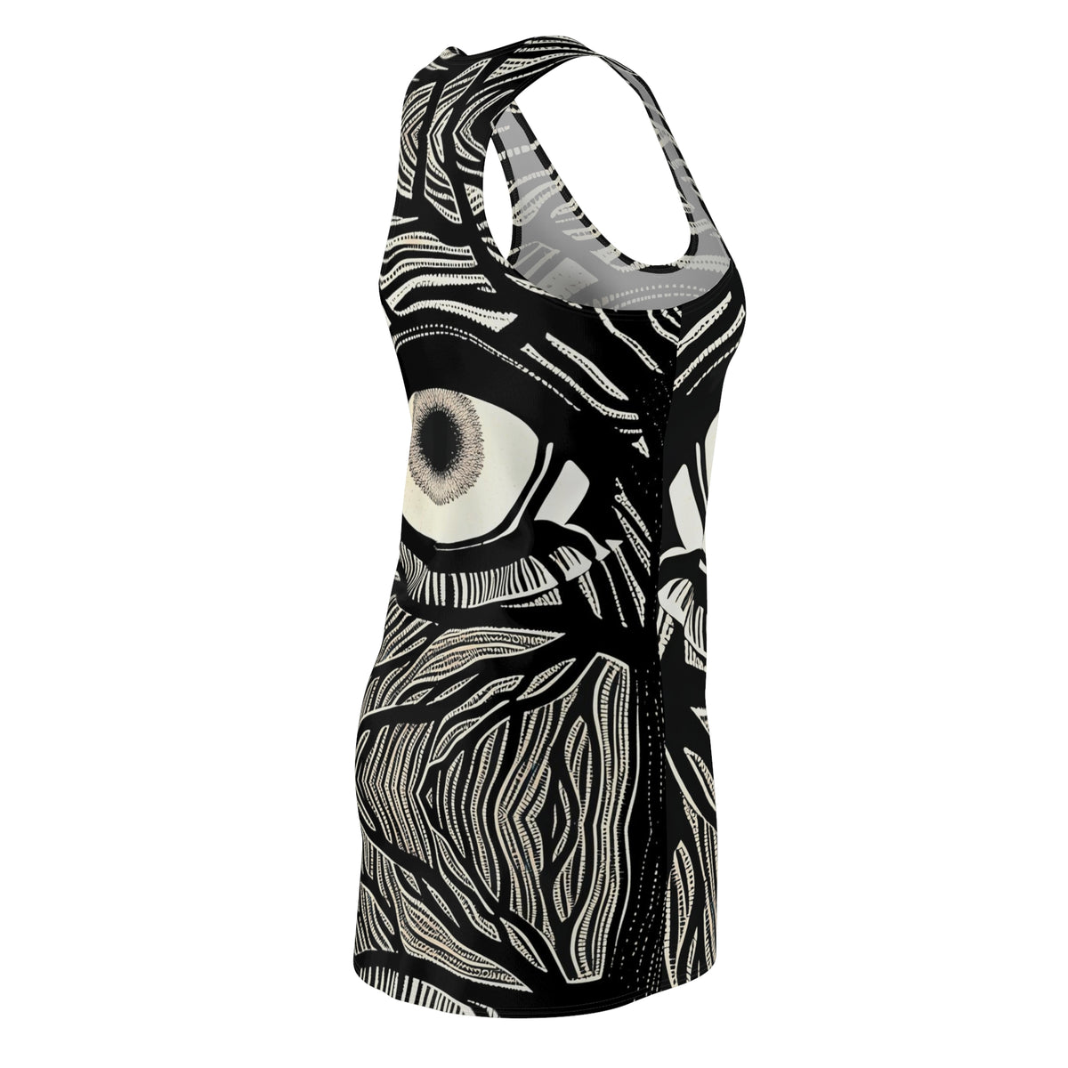 Mystical Third Eye, Evil Eye Racerback Dress