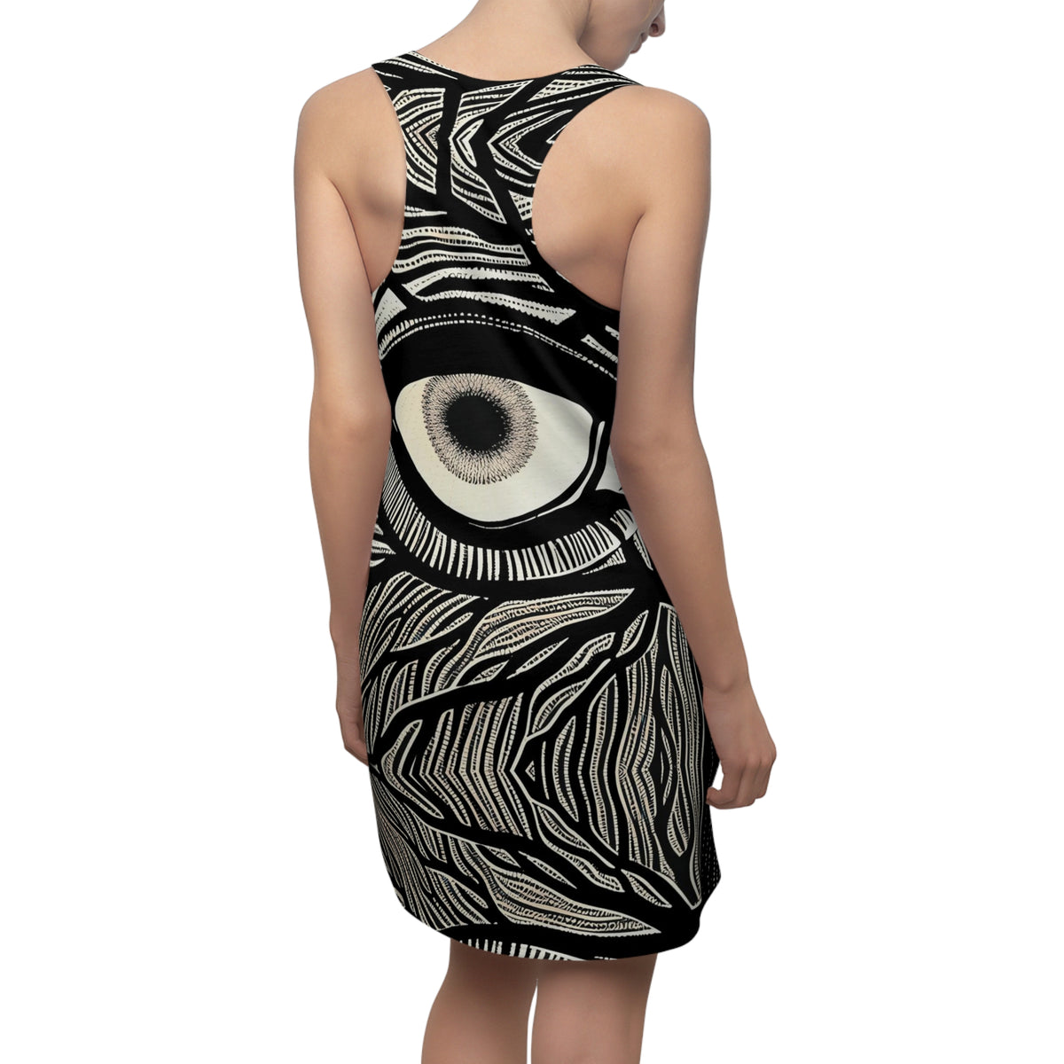 Mystical Third Eye, Evil Eye Racerback Dress