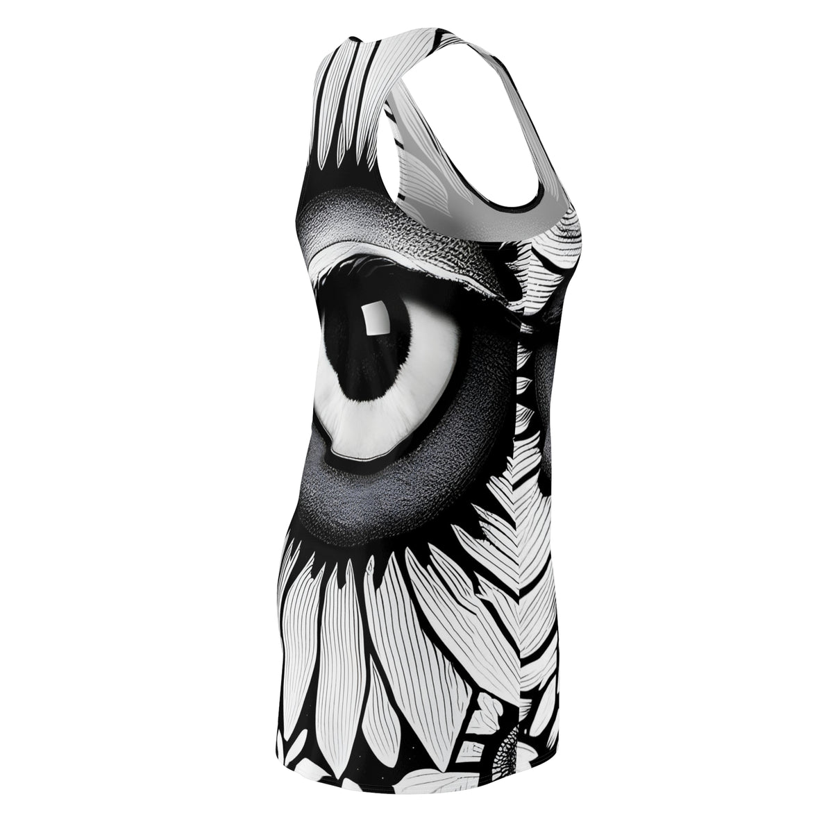 Mystical Third Eye, Evil Eye Racerback Mini Dress