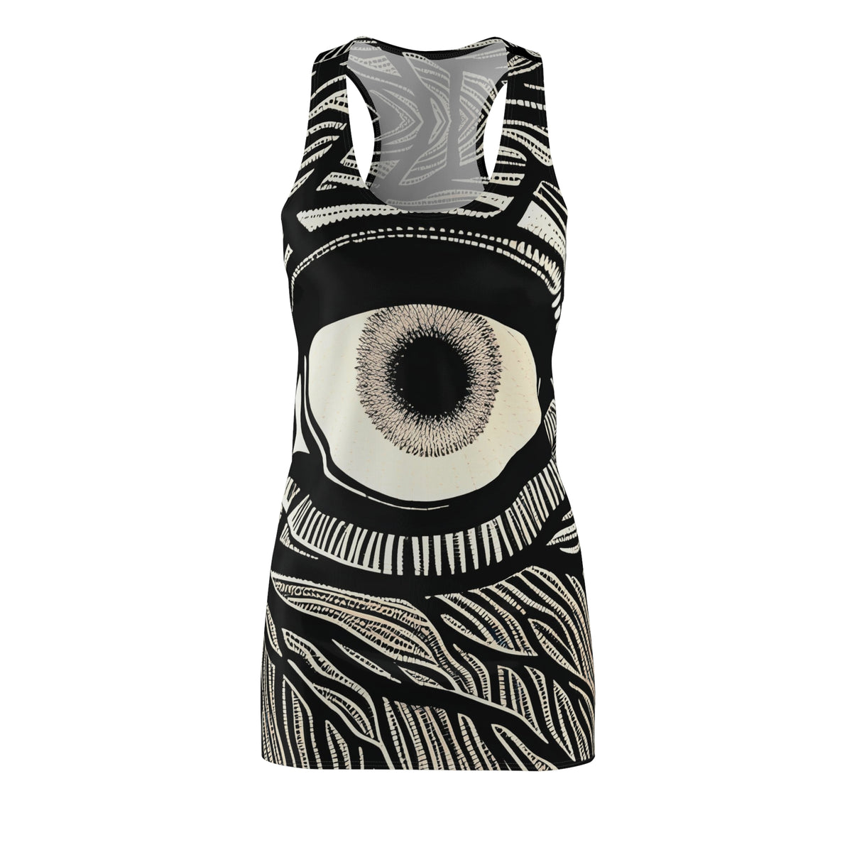 Mystical Third Eye, Evil Eye Racerback Dress