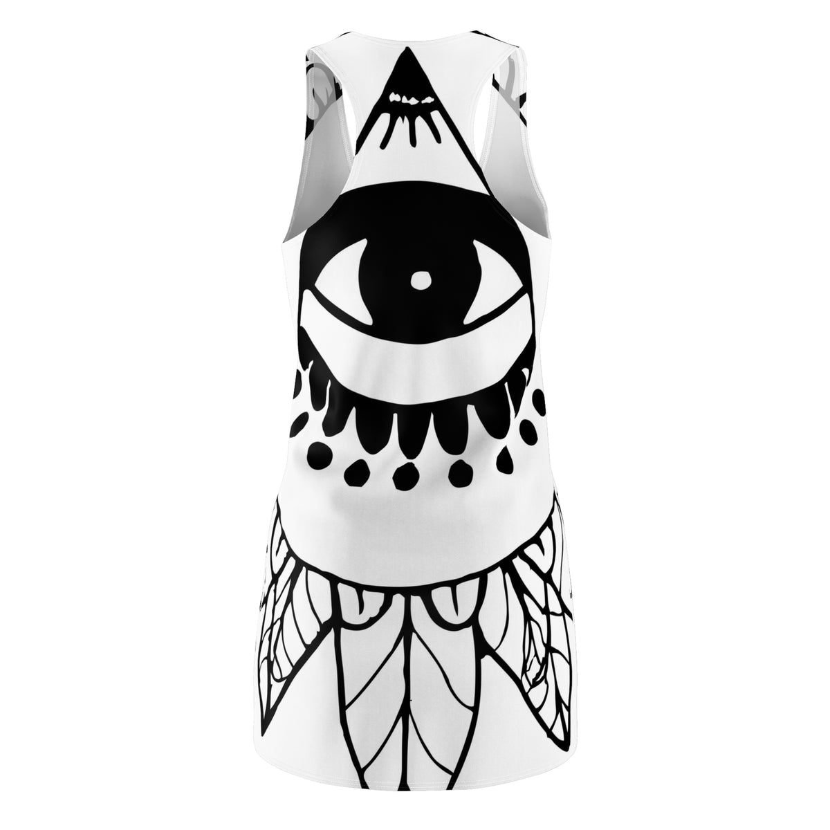 Mystical Boho Third Eye Mini Racerback Dress