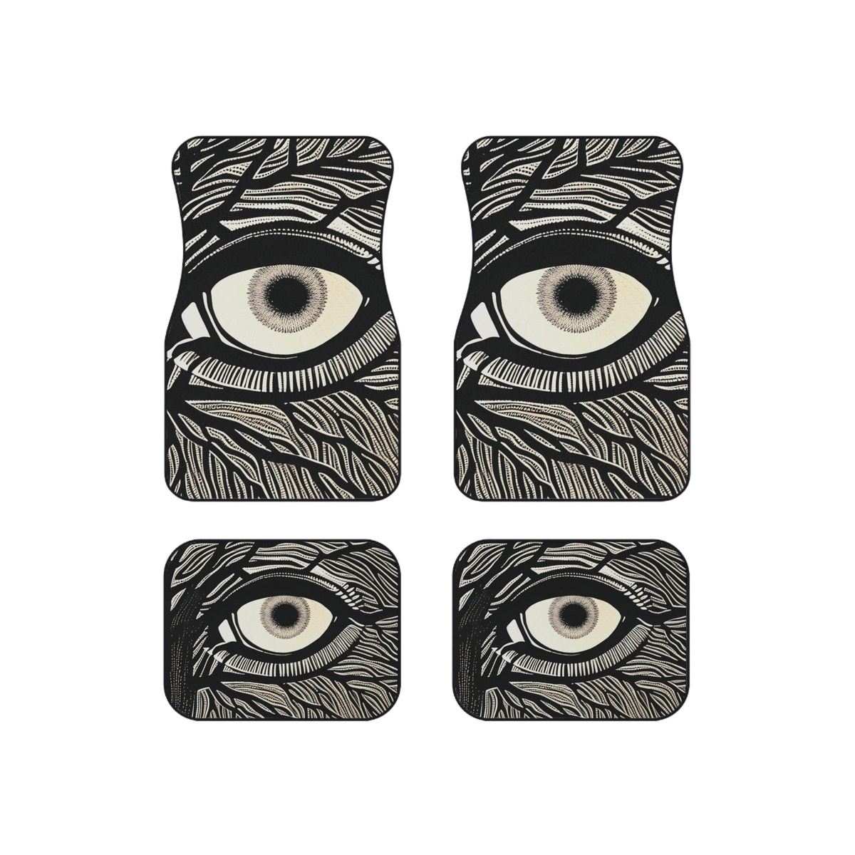 Car Mats Set of 4 Unique Gothic Eye Vehicle Suv Car Mats