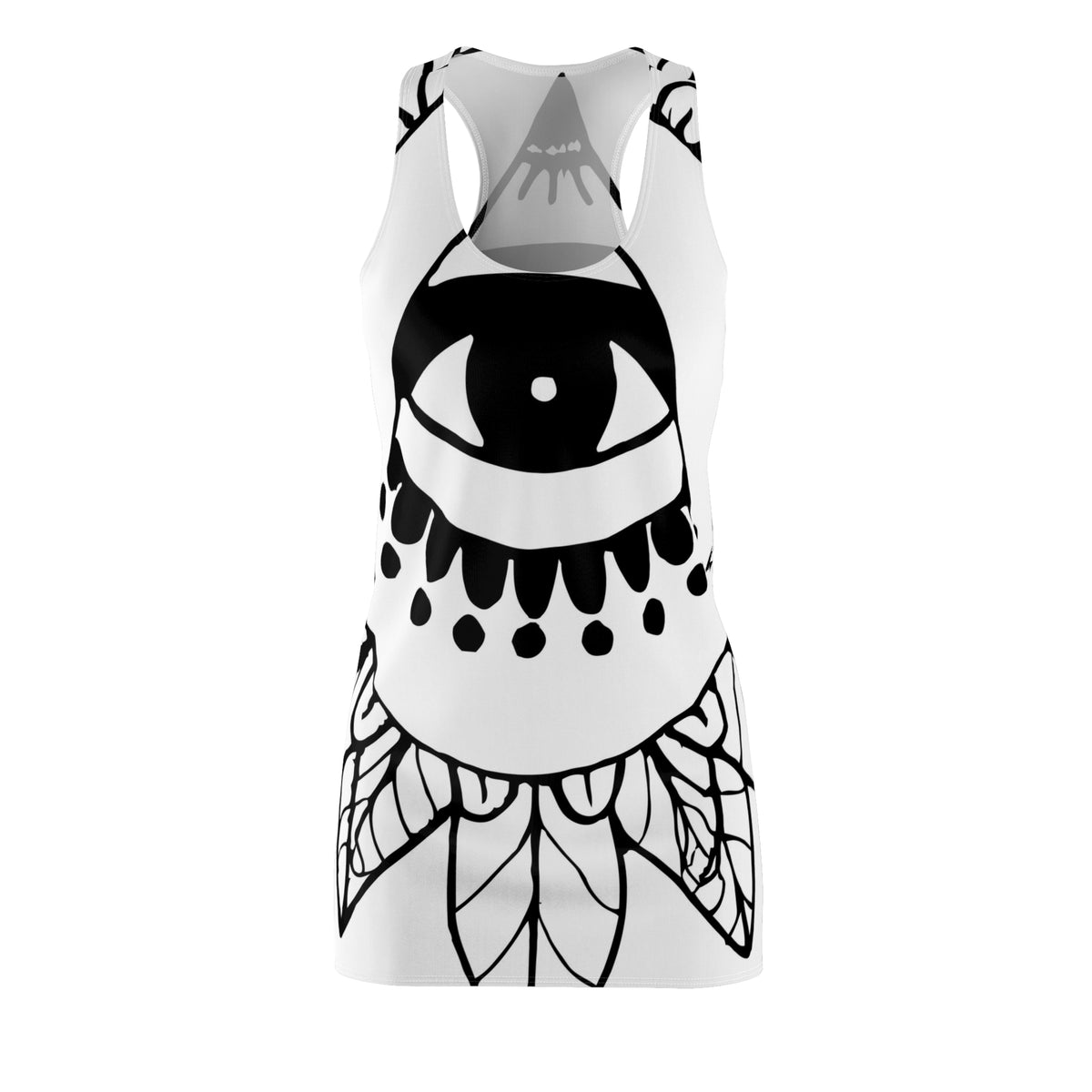 Mystical Boho Third Eye Mini Racerback Dress