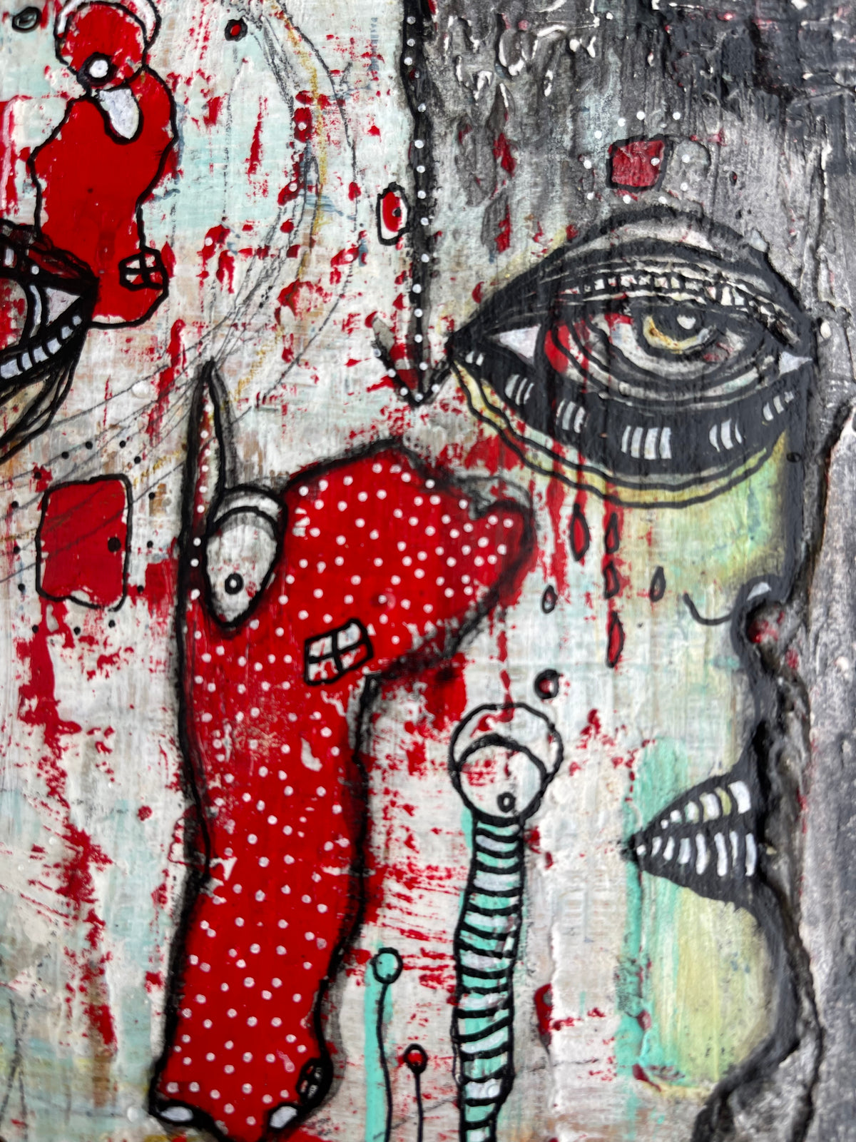 “That kinda day&quot; Original art on wood