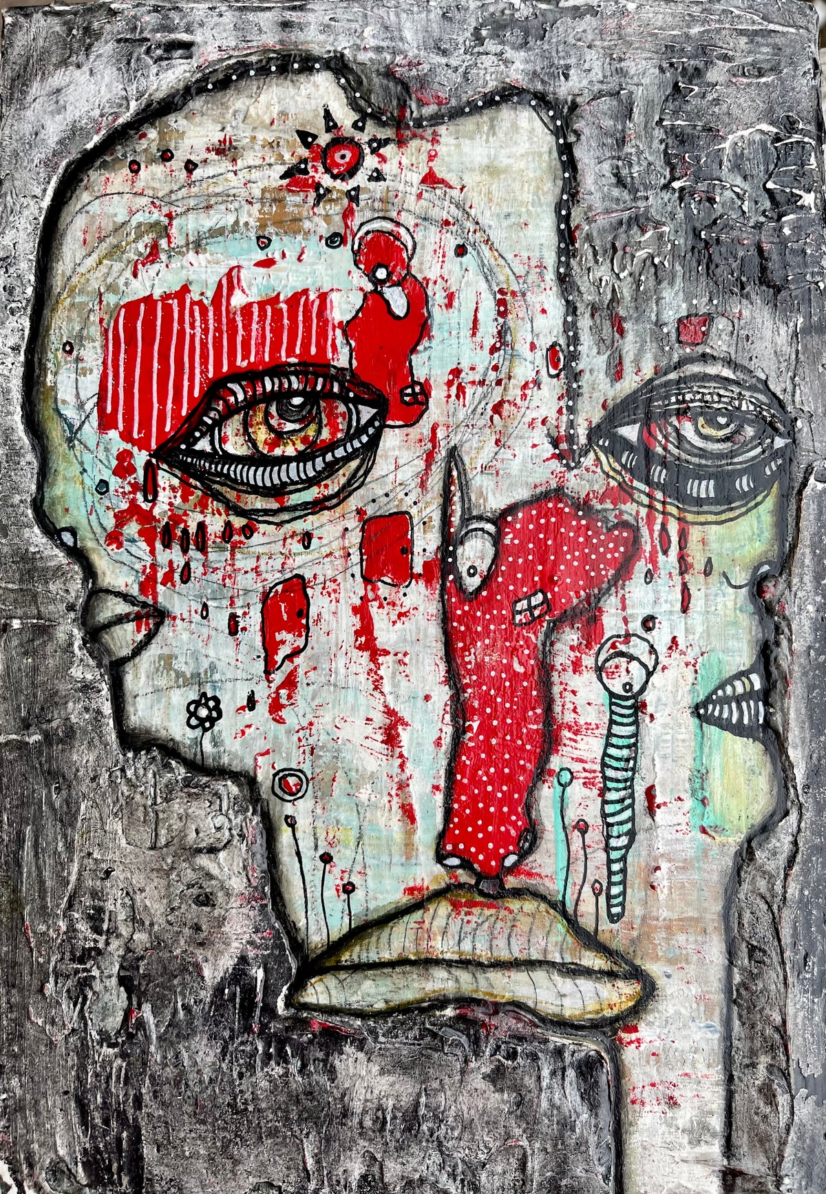 “That kinda day&quot; Original art on wood