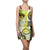 "Half Full" Trippy Racerback Mini Dress Maximalist Fashion