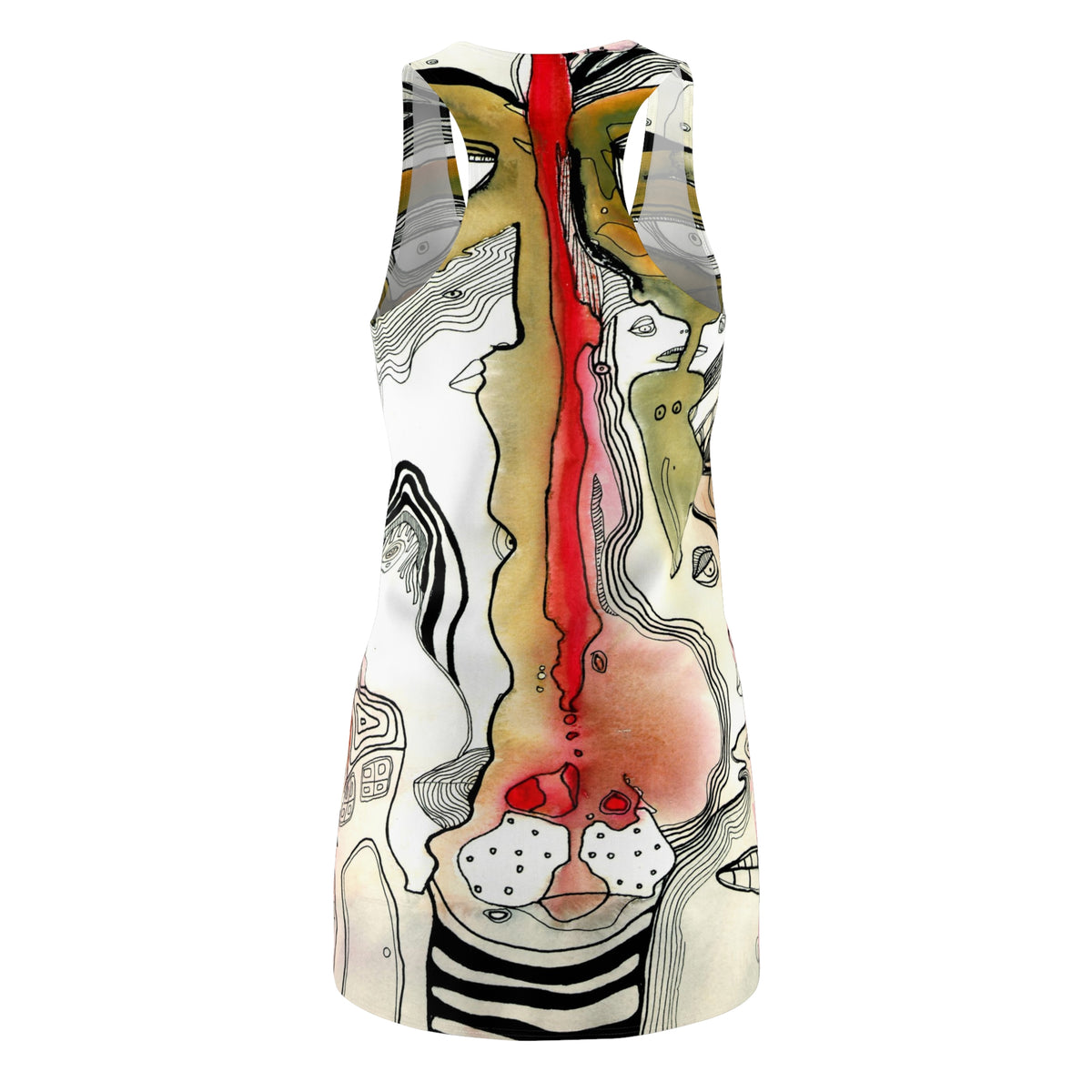 &quot;Complicated&quot; Racerback Mini Dress Maximalist Fashion