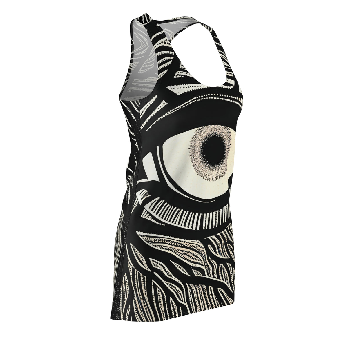 Mystical Third Eye, Evil Eye Racerback Dress