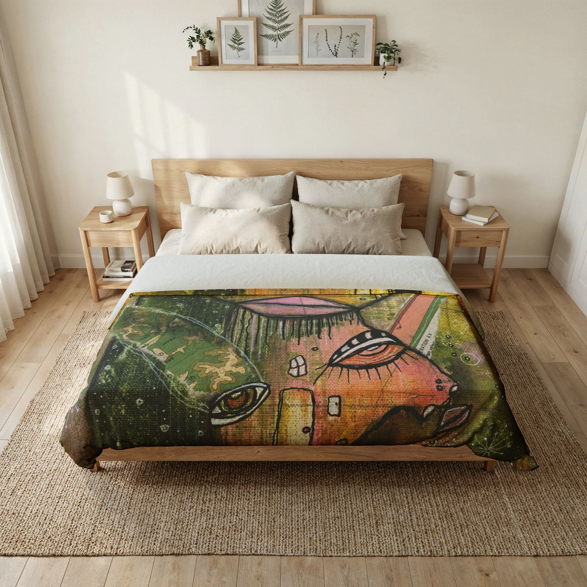 Duvet Cover 'My Tools' — size comparison chart