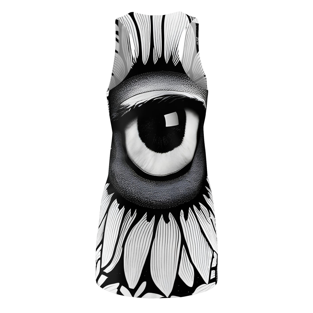 Mystical Third Eye, Evil Eye Racerback Mini Dress