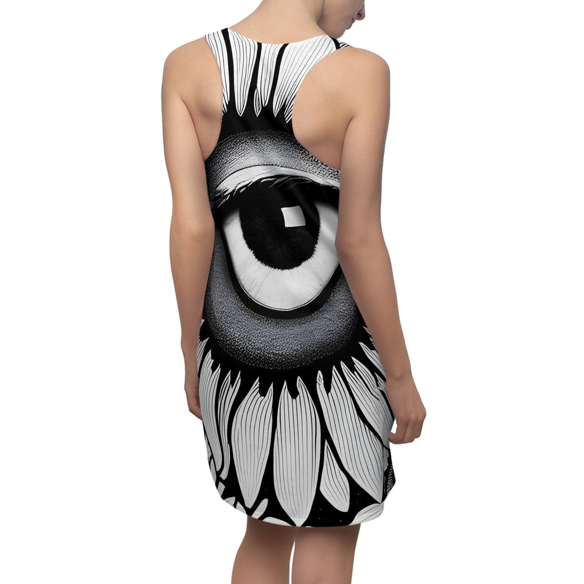 Mystical Third Eye, Evil Eye Racerback Mini Dress