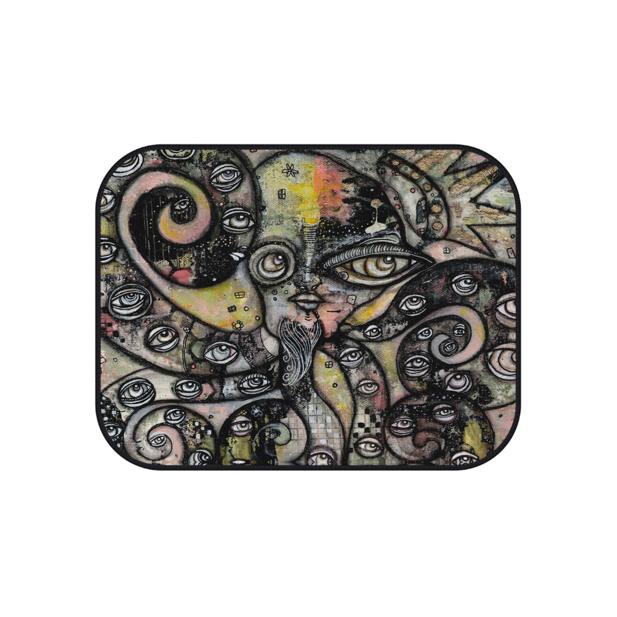 &quot;Octopus Queen&quot; Car Mats Set of 4 Ocean Beach Theme Car Mats