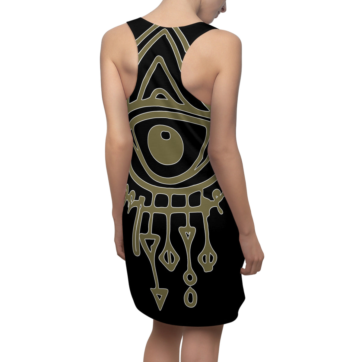 Mystical Boho Dreamcatcher Mini Above the Knee Racerback Dress