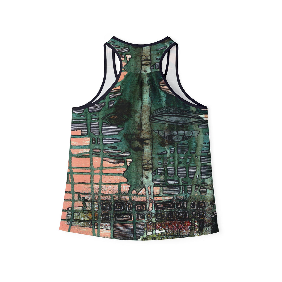 &quot;Trapped&quot; Tank Top Original Painting by C.Cambrea