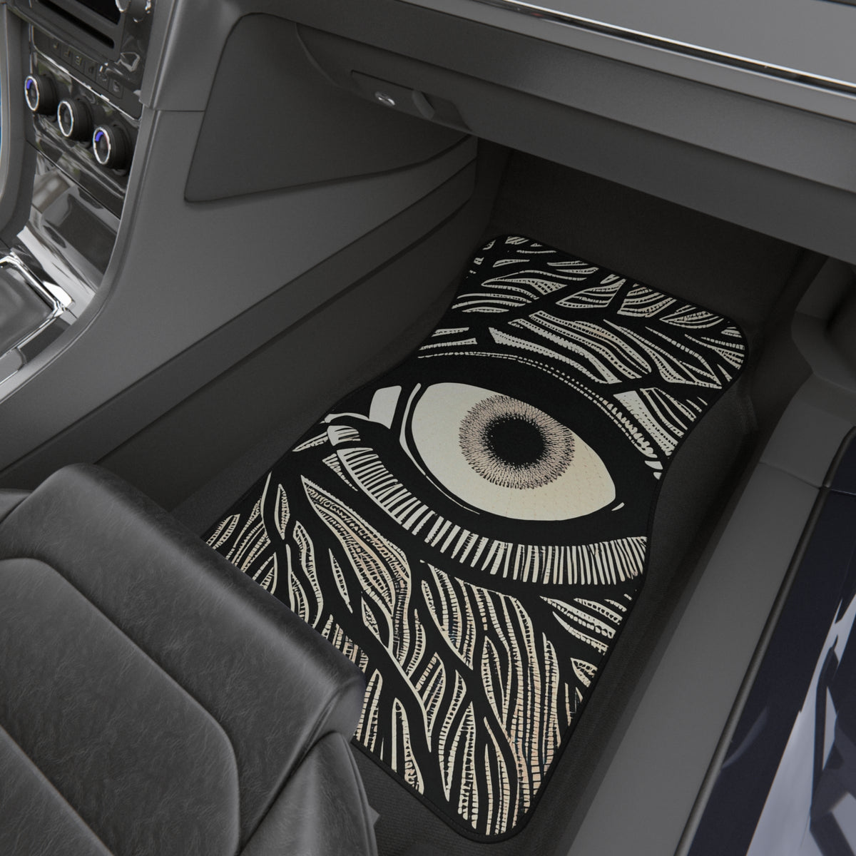 Car Mats Set of 4 Unique Gothic Eye Vehicle Suv Car Mats