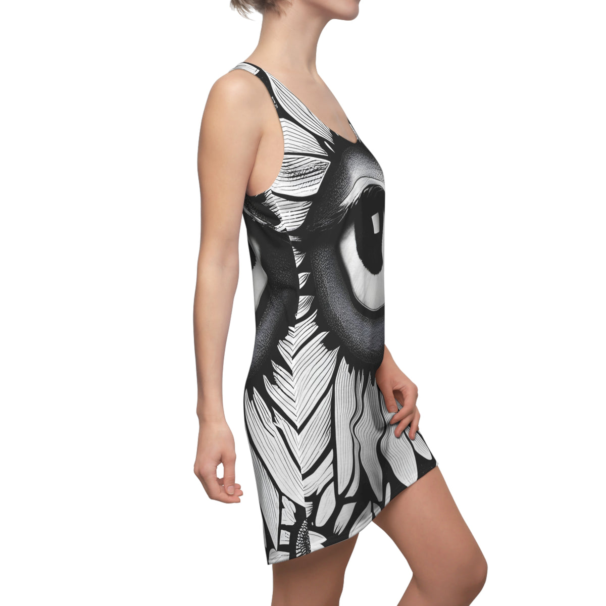 Mystical Third Eye, Evil Eye Racerback Mini Dress