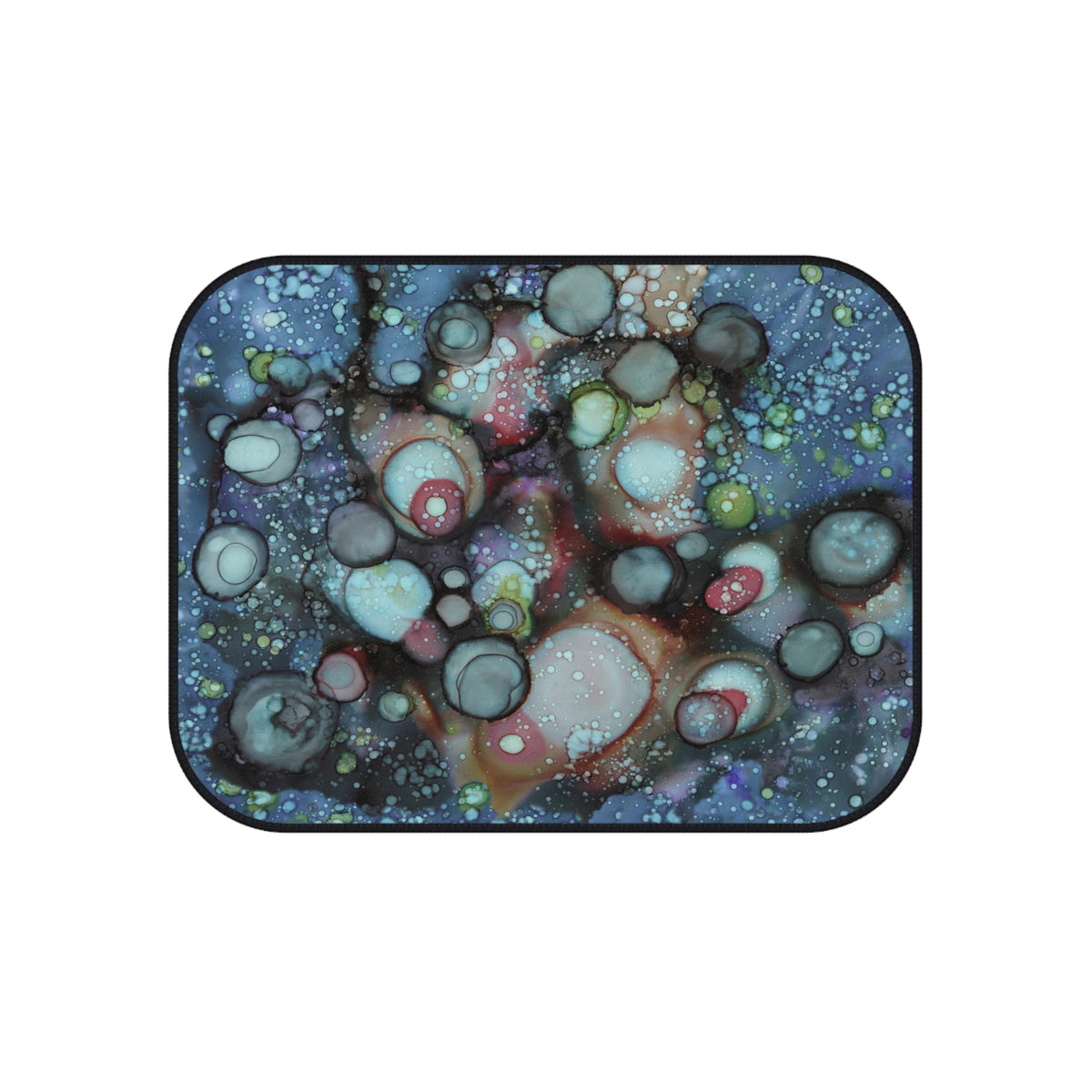 &quot;Galaxy A&quot; Car Mats Set of 4 Abstract Watercolor SUV Car Mat