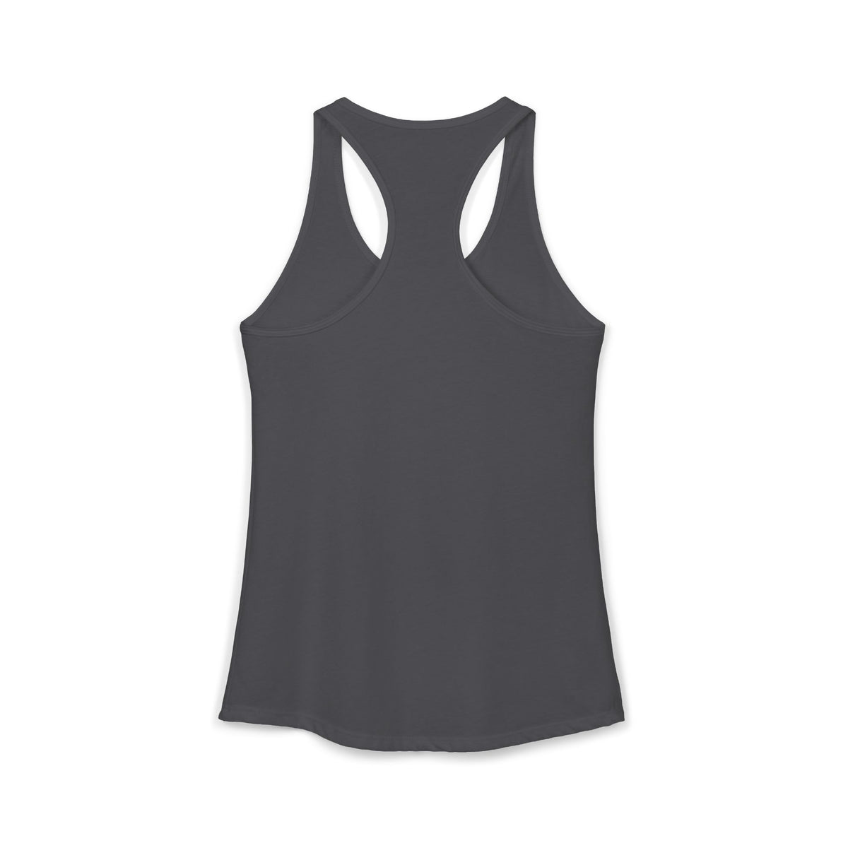 Dear Self You Are A Warrior racerback tank by C.Cambrea, back view on model