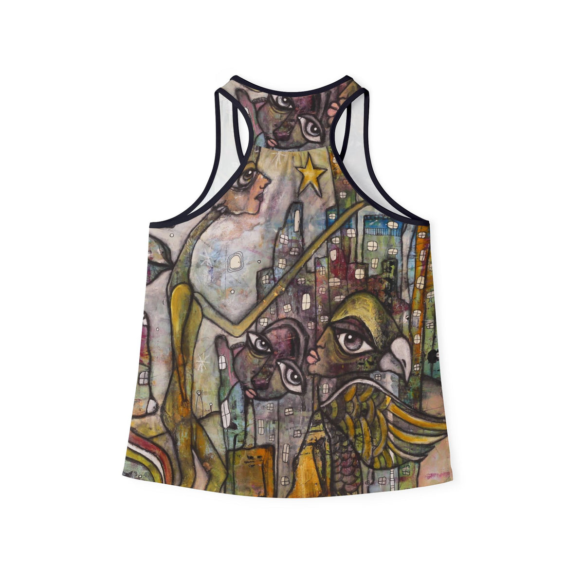 &quot;City Creatures&quot; Tank Top Wearable Art