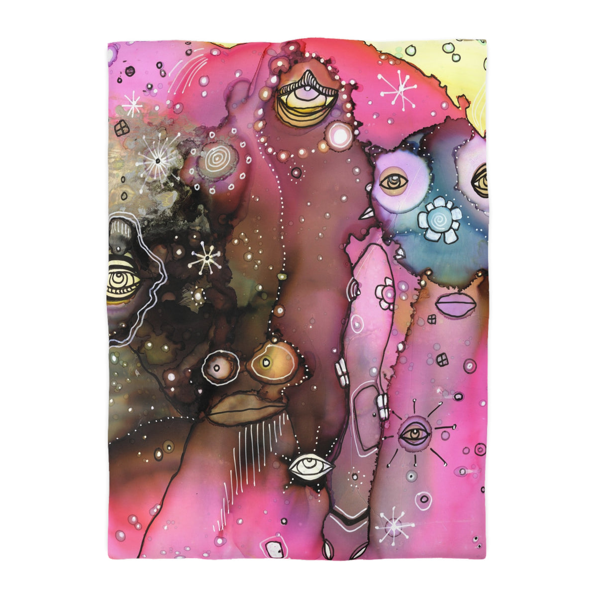 Duvet Cover 'Our Colorful World' — styled bedroom photo