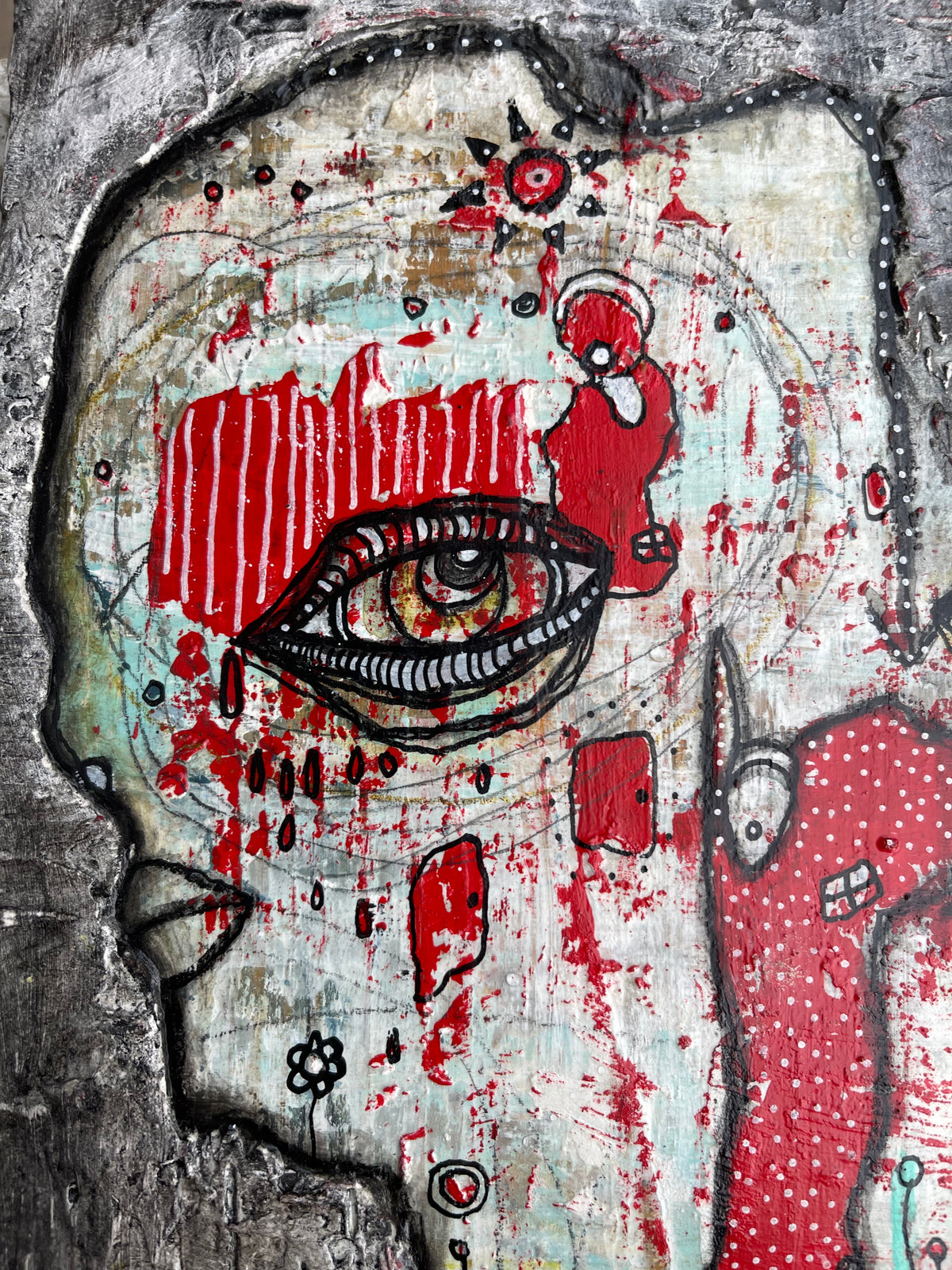 “That kinda day&quot; Original art on wood