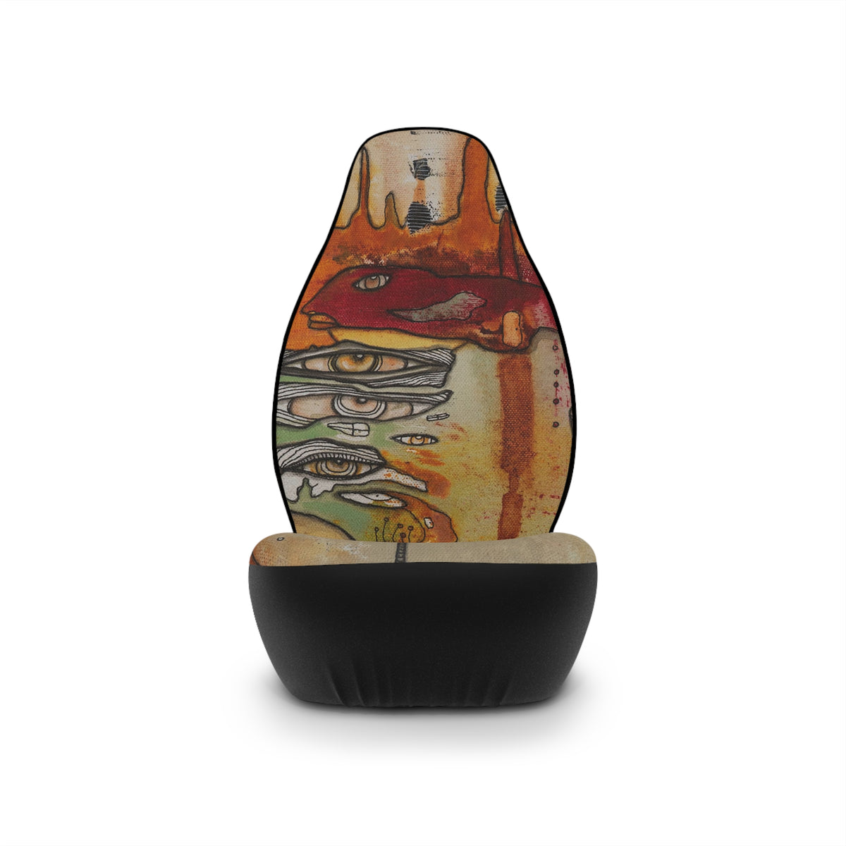 &quot;Meet me at sunset&quot; Funky Car Seat Covers