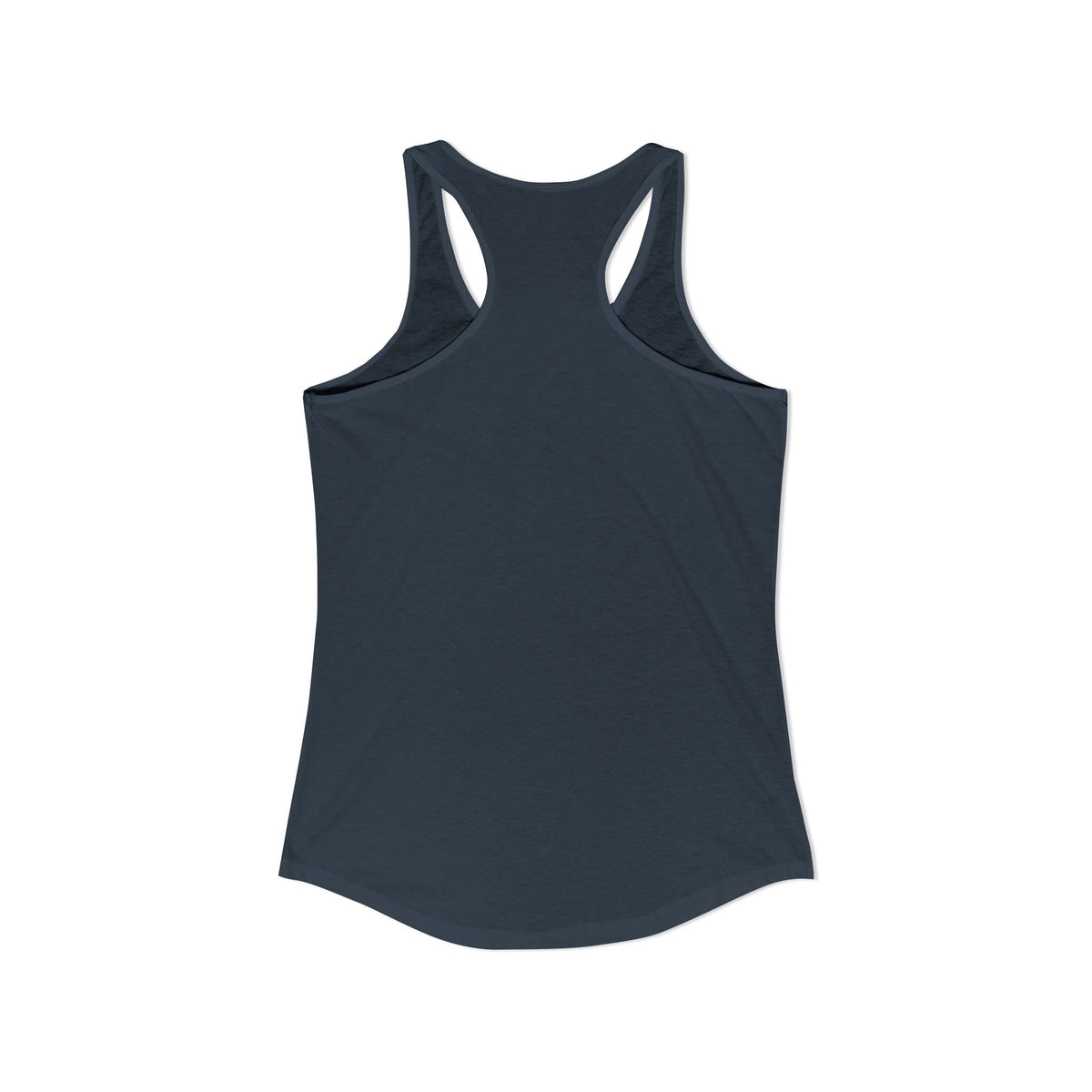 Will Trade Art For Therapy racerback tank by C.Cambrea, back view on model