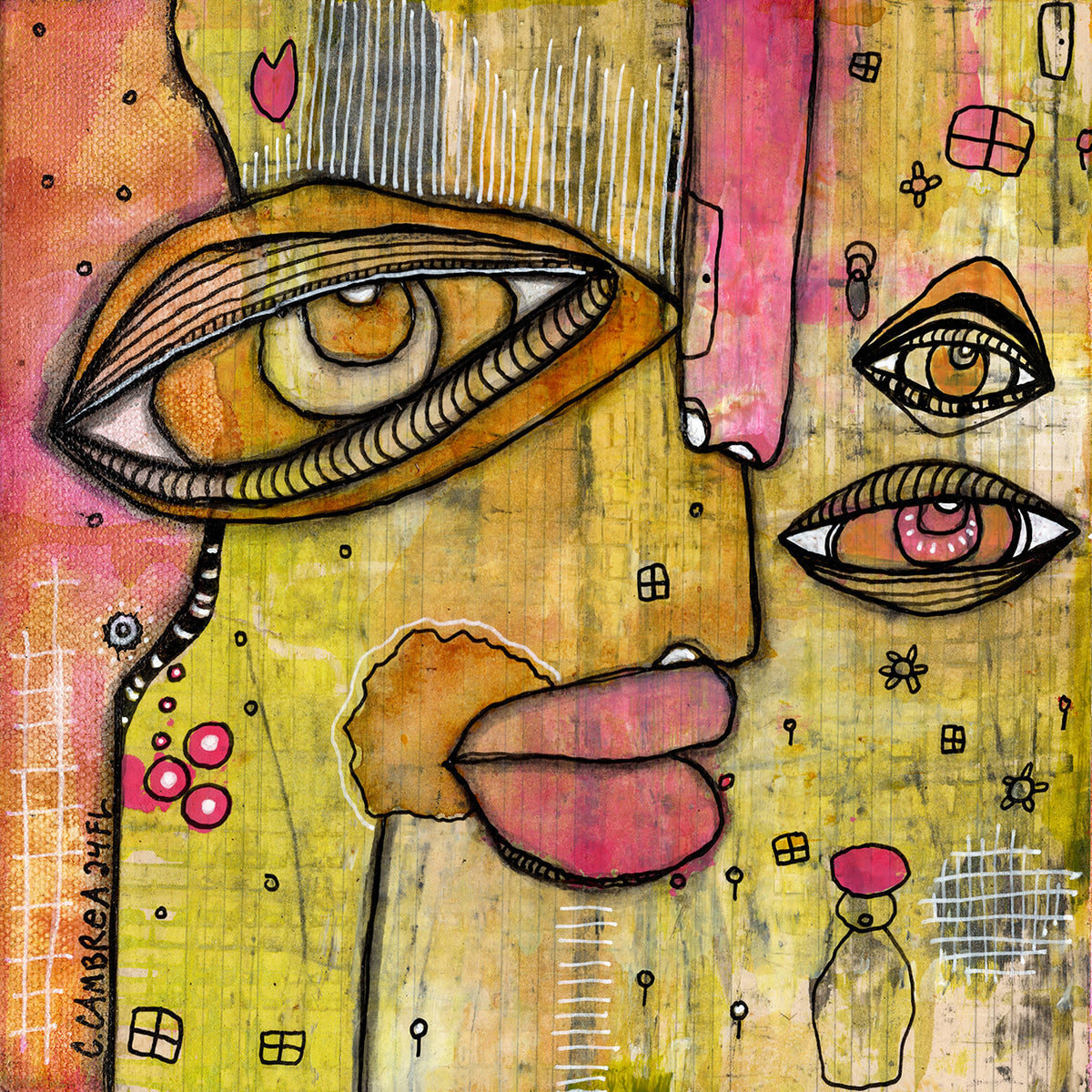 Original Fine Art on canvas &quot;What Dreams May Come&quot;