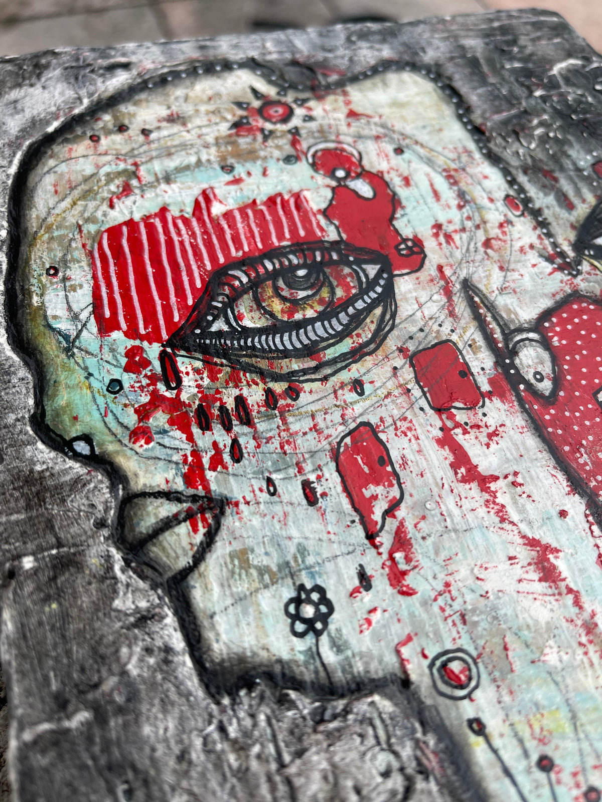 “That kinda day&quot; Original art on wood