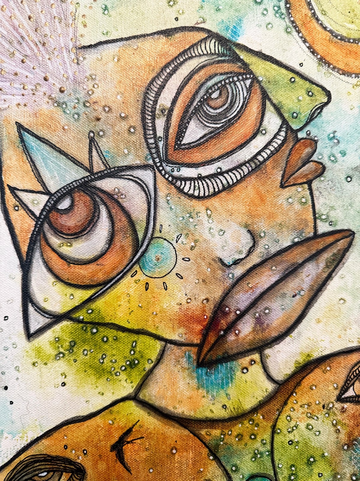 Fine Art on canvas &quot;Can You Feel it?&quot;