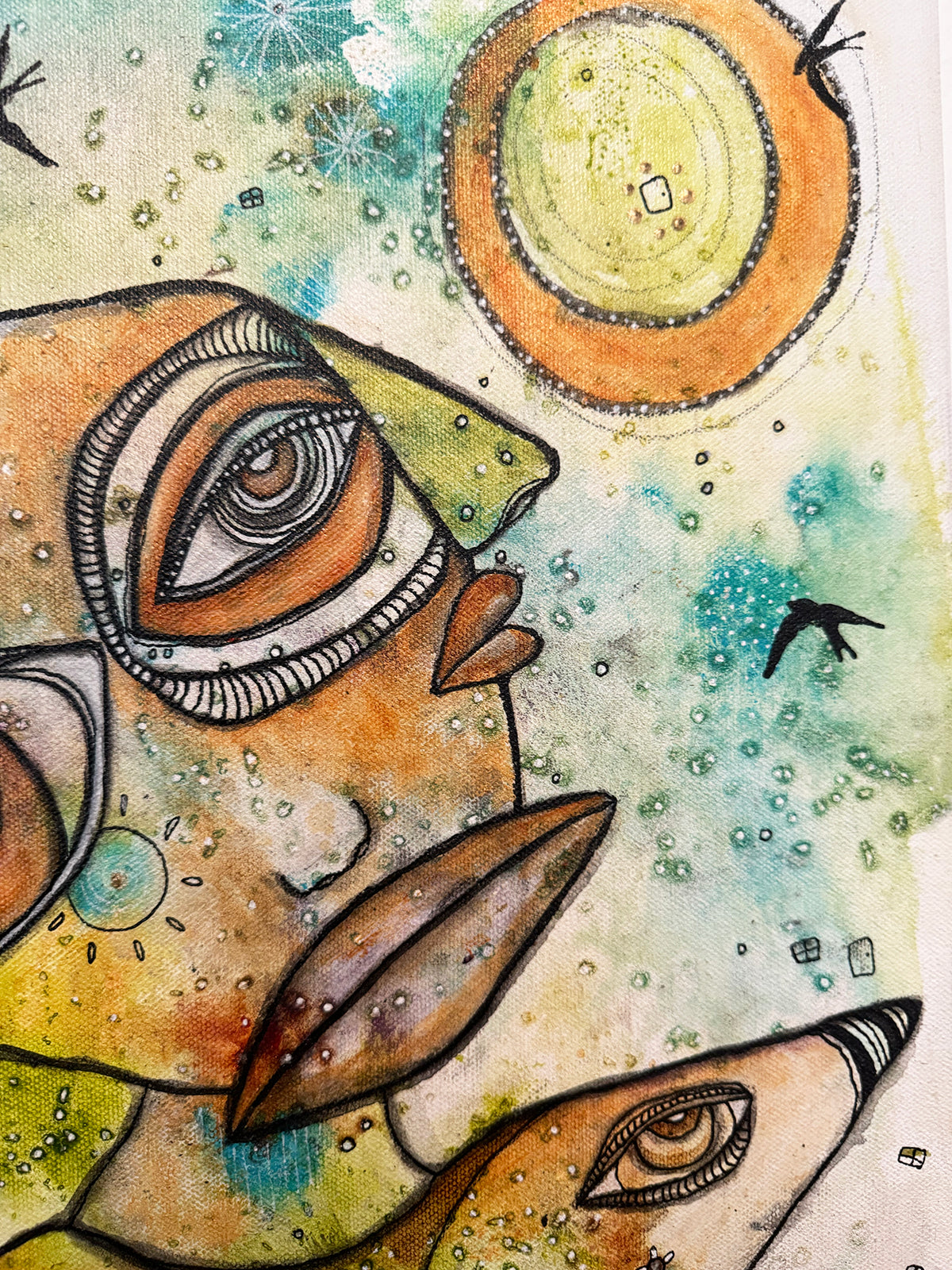 Fine Art on canvas &quot;Can You Feel it?&quot;