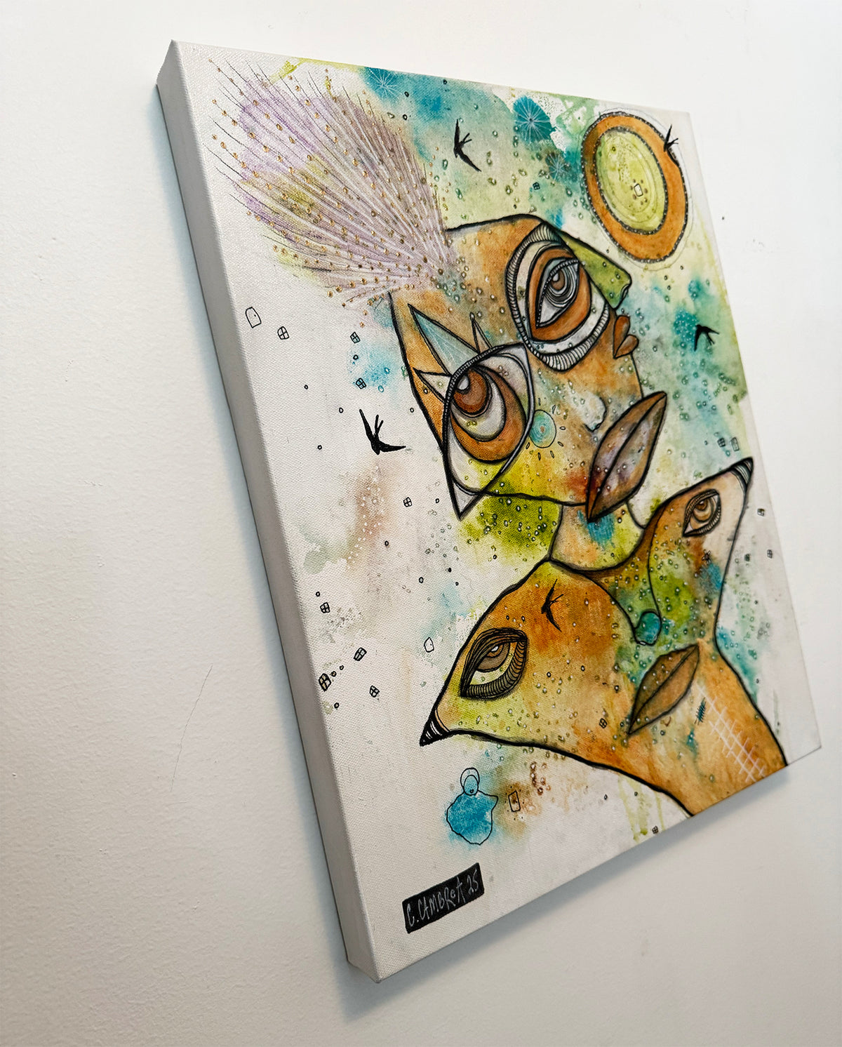 Fine Art on canvas &quot;Can You Feel it?&quot;