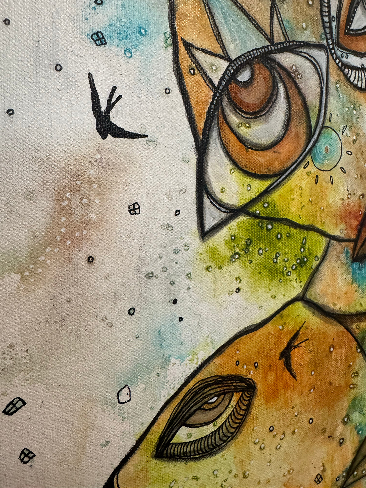 Fine Art on canvas &quot;Can You Feel it?&quot;