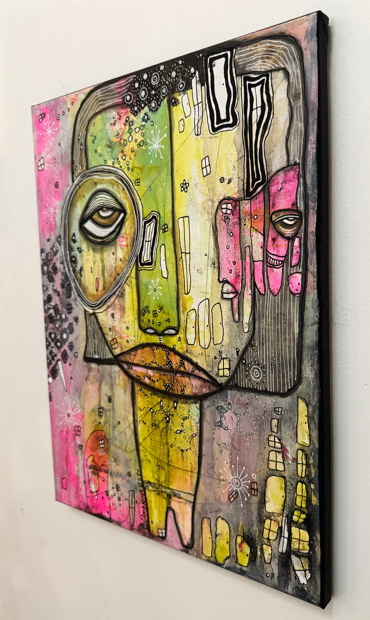 Fine Art on canvas &#39;Color my World&#39;